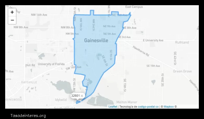 zip code of gainesville florida