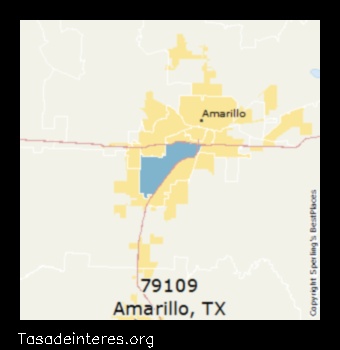 79109 Zip Code Amarillo, Texas