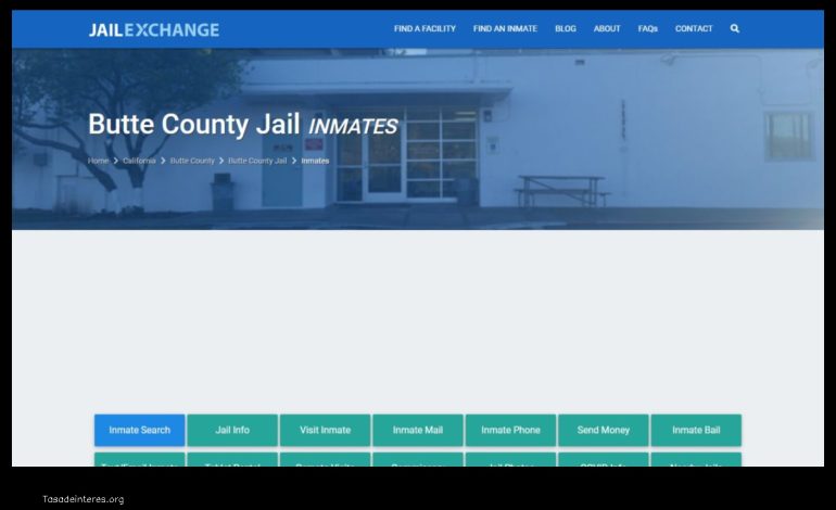 Butte County Jail Inmate Search Find Your Loved One
