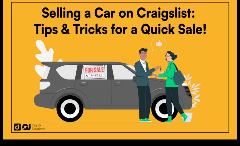 Craigslist A Buyer’s and Seller’s Guide to Used Cars