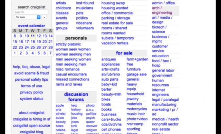 Craigslist Goes National A New Way to Buy and Sell