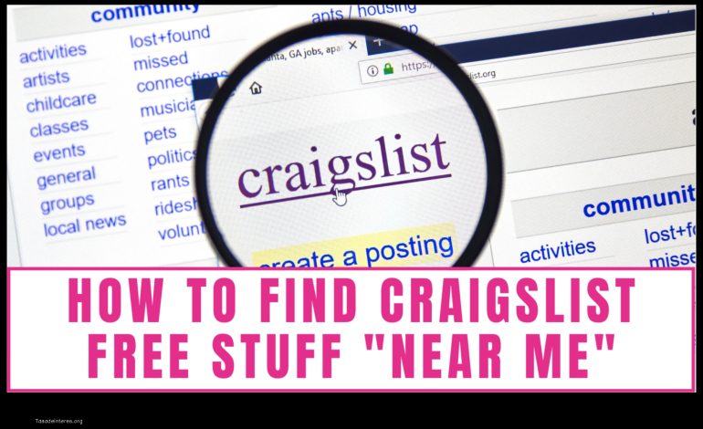 Free Stuff Near You Today’s Best Craigslist Deals