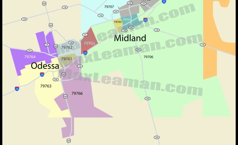 Odessa, TX Zip Code A Guide to the Permian Basin’s Largest City