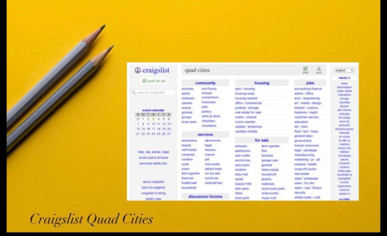 Quad Cities Craigslist A Marketplace for the Region