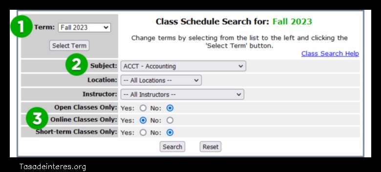 avc class schedule